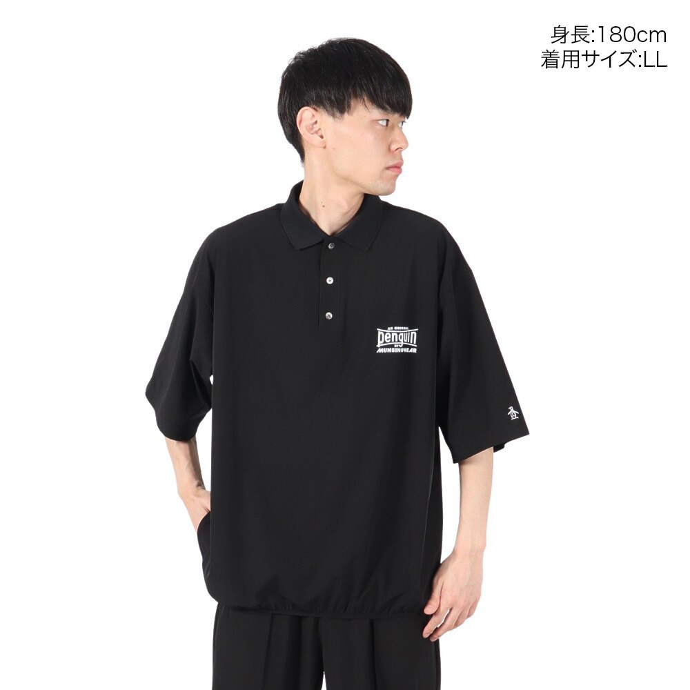 マンシングウエア（MUNSING WEAR）（メンズ）ゴルフウェア PEN UTILIT 3ピース セットアップ MU5SJK01M BK00