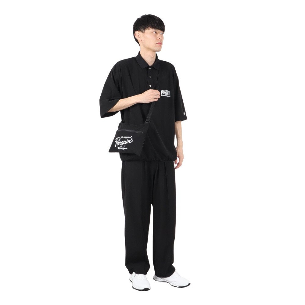 マンシングウエア（MUNSING WEAR）（メンズ）ゴルフウェア PEN UTILIT 3ピース セットアップ MU5SJK01M BK00