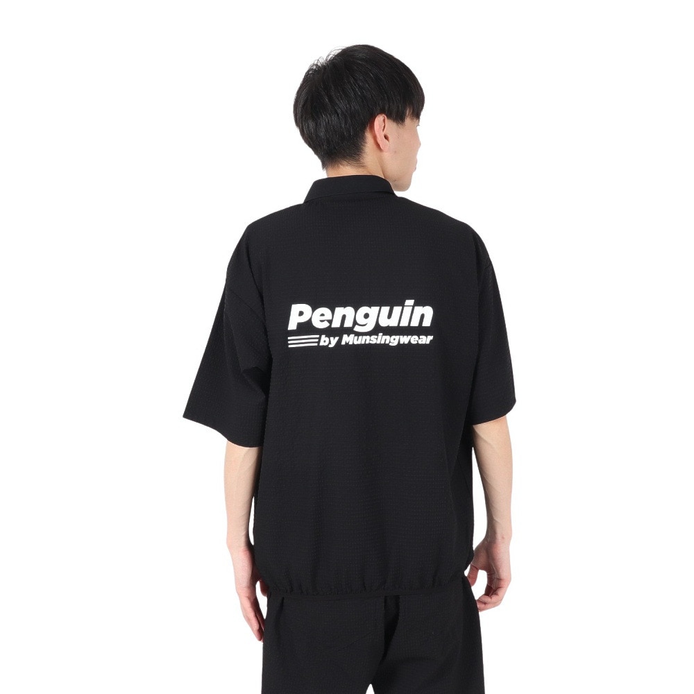 マンシングウエア（MUNSING WEAR）（メンズ）ゴルフウェア PEN UTILIT 3ピース セットアップ MU5SJK02M BK00