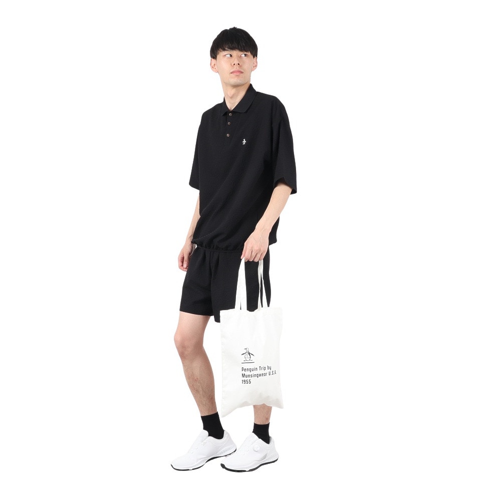 マンシングウエア（MUNSING WEAR）（メンズ）ゴルフウェア PEN UTILIT 3ピース セットアップ MU5SJK02M BK00