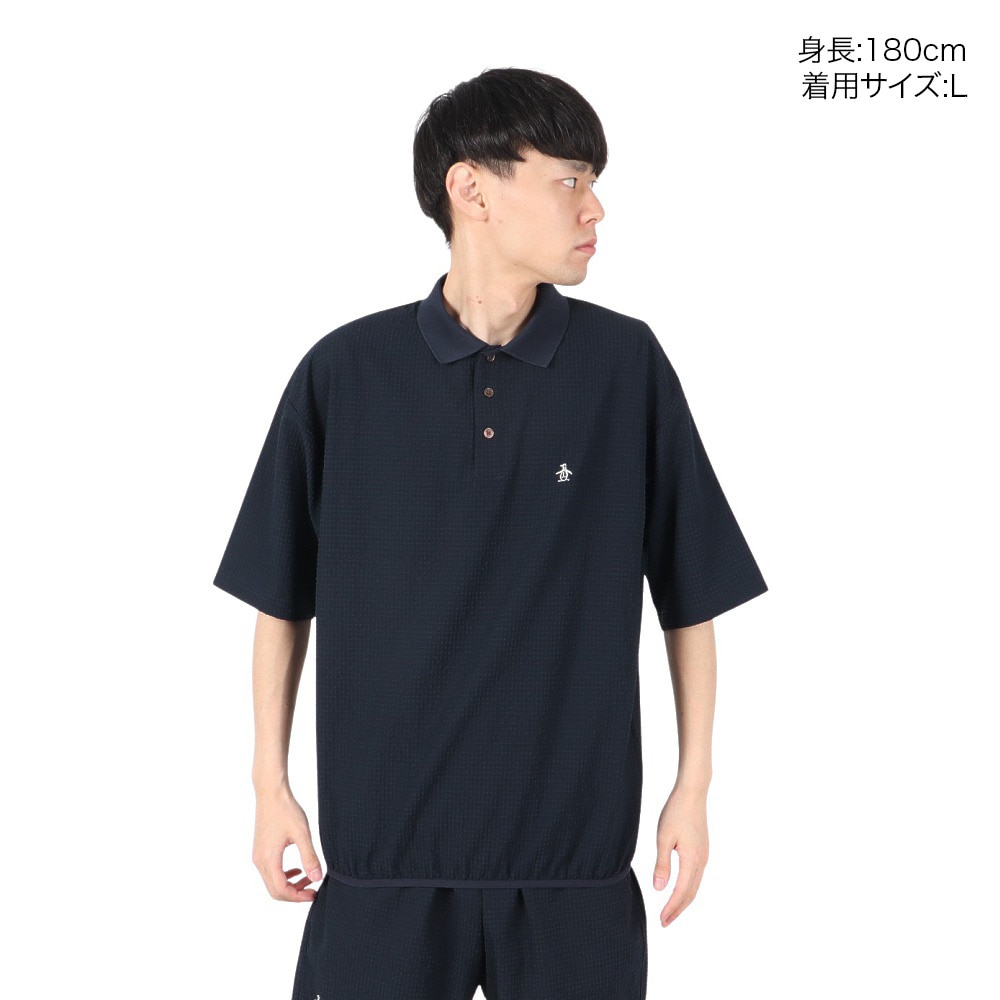 マンシングウエア（MUNSING WEAR）（メンズ）ゴルフウェア ペンギン バイ マンシングウェア ユーティリティ 3ピース セットアップ MU5SJK02M NV00