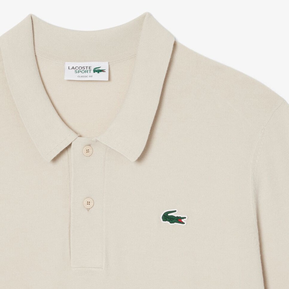 ラコステ（LACOSTE）（メンズ）ゴルフウェア ワントーンゴルフポロセーター AH9341-10ZAM