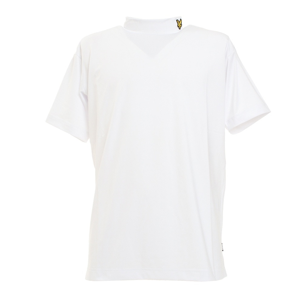 ライル＆スコット ゴルフウェア ハイネック半袖シャツ LSM-0A-AA06-WHITE Ｌ 10 ウェア画像