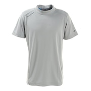 トミーアーマー（Tommy Armour）（メンズ）ゴルフウェア 半袖 モックネック nanoguard ハイネックTシャツ 403TA1NB8090 LGRY