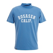 ROSASEN（メンズ）ゴルフウェア  吸汗速乾 ひんやり冷感 シェルテックリプリーブ モックネック 半袖シャツ 044-26242-093