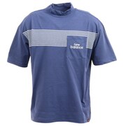 ニューバランス（new balance）（メンズ）ゴルフウェア 吸汗速乾 UVカット プルオーバー モックネック半袖Tシャツ 012-2166004-122