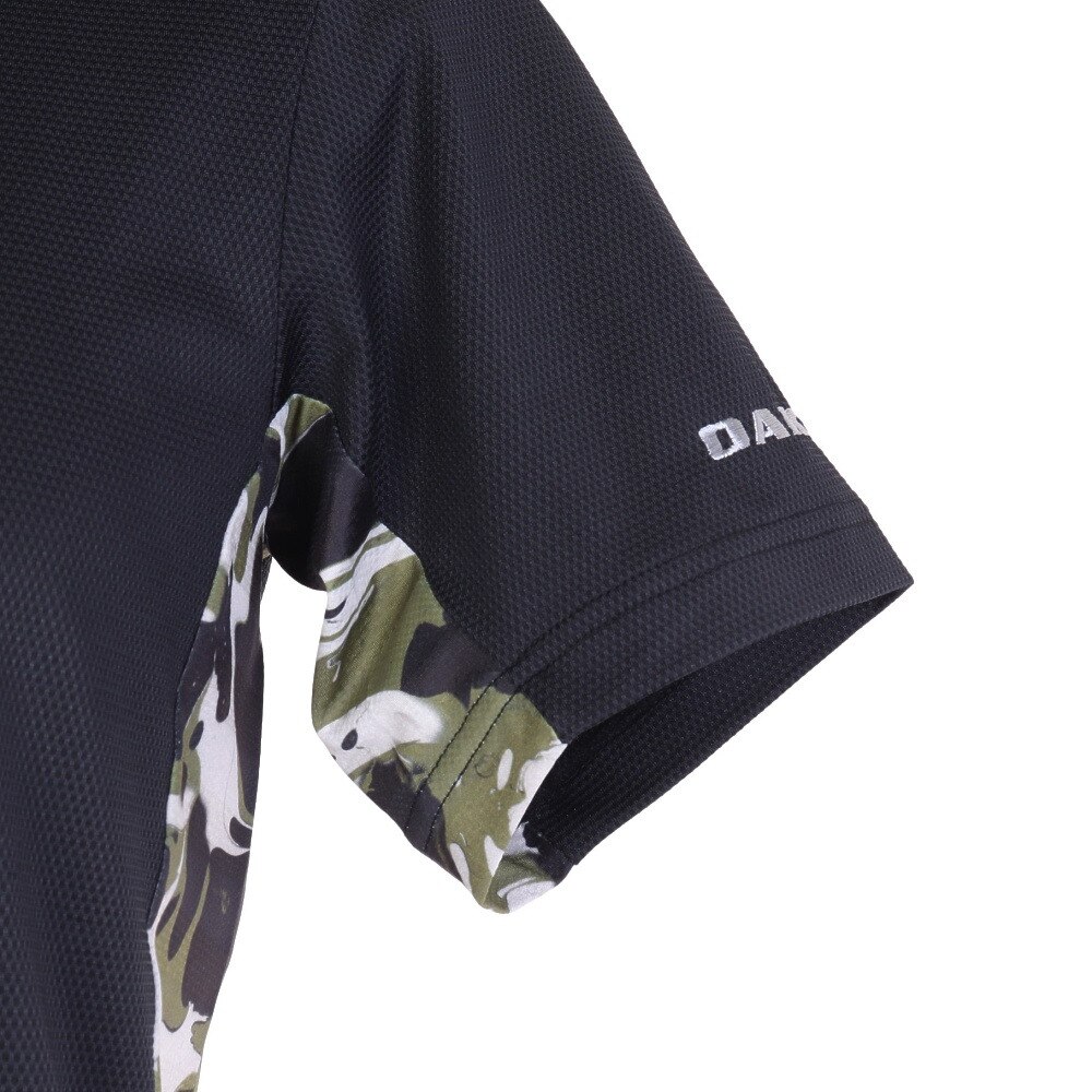 オークリー（OAKLEY）（メンズ）ゴルフウェア 吸汗 速乾 REL MOCK 半袖 モックネックシャツ FOA403522-02E