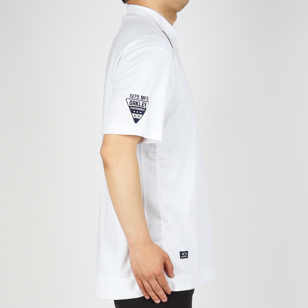 まとめ買い】 オークリー Tシャツ メンズ 上 OAKLEY 吸汗 速乾 UVカット 裏点接触 綿混 ビックロゴ バックプリント 半袖  FOA405185 新作 imagerevolver.com