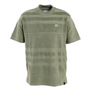 トラヴィスマシュー（Travis Mathew）（メンズ）ゴルフウェア ワンポイント パイル モックネック半袖Tシャツ 7AF031