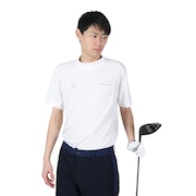 トミーアーマー（Tommy Armour）（メンズ）ゴルフウェア 吸汗 速乾 消臭 VIATEX RADIATE モックネック TATF22S032144 WHT