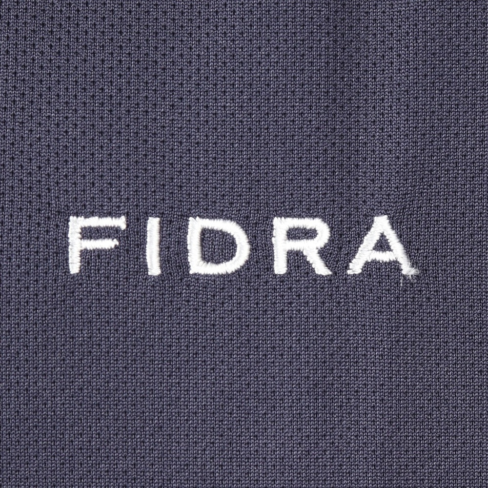 フィドラ（FIDRA）（メンズ）ゴルフウェア 冷感 吸汗速乾 氷撃 半袖ハイネックシャツ FD5MTC34 NVY.