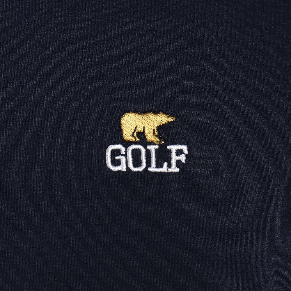 GB GOLF（ゴールデンベア ゴルフ）（メンズ）ゴルフウェア 半袖 吸水 速乾 ストレッチ GBG モックネックTシャツ 311H3510-C48