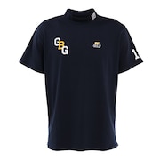 GB GOLF（ゴールデンベア ゴルフ）（メンズ）ゴルフウェア 半袖 吸水 速乾 ストレッチ GBG モックネックTシャツ 311H3510-C48