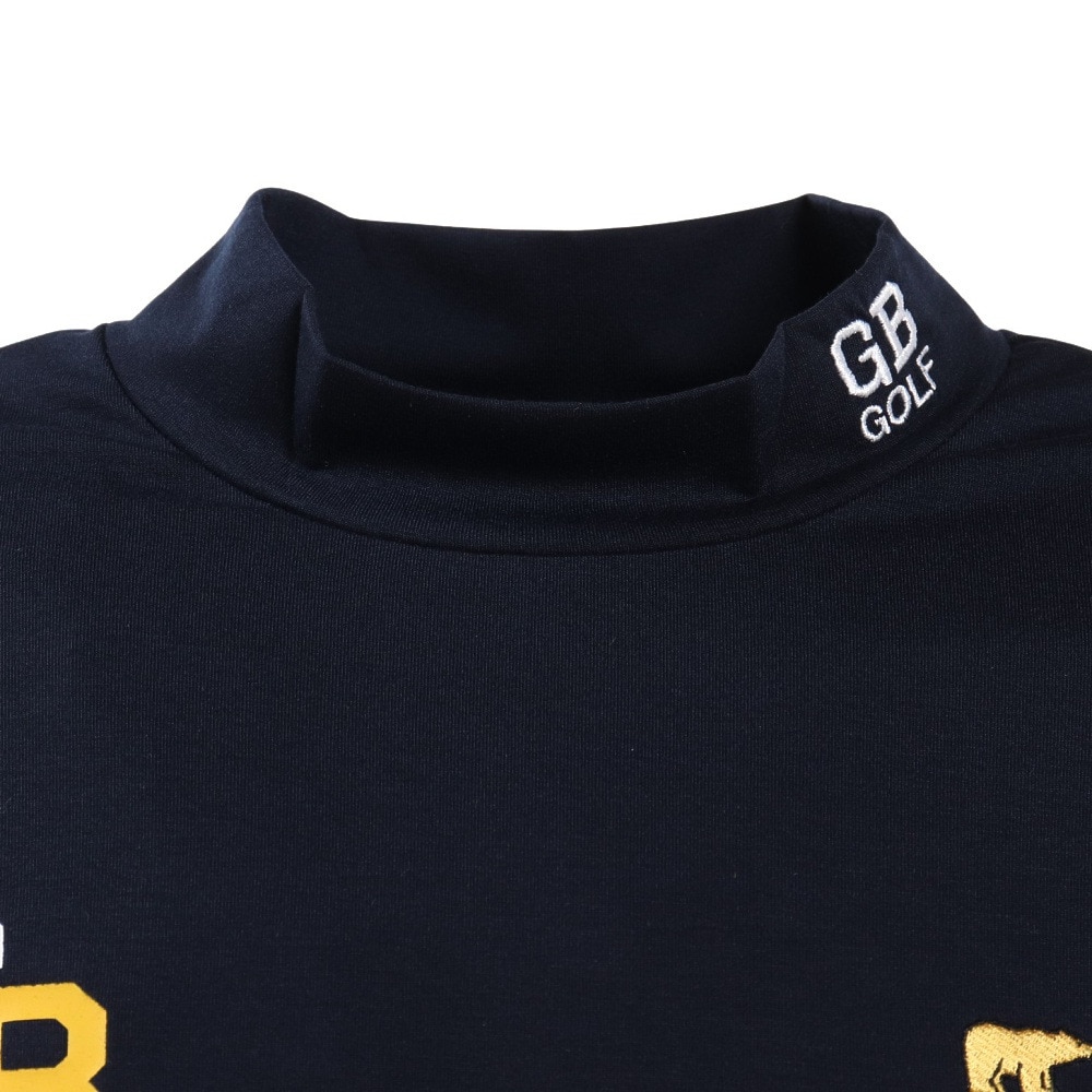GB GOLF（ゴールデンベア ゴルフ）（メンズ）ゴルフウェア GB GOLF モックネックTシャツ 312H3510-C48