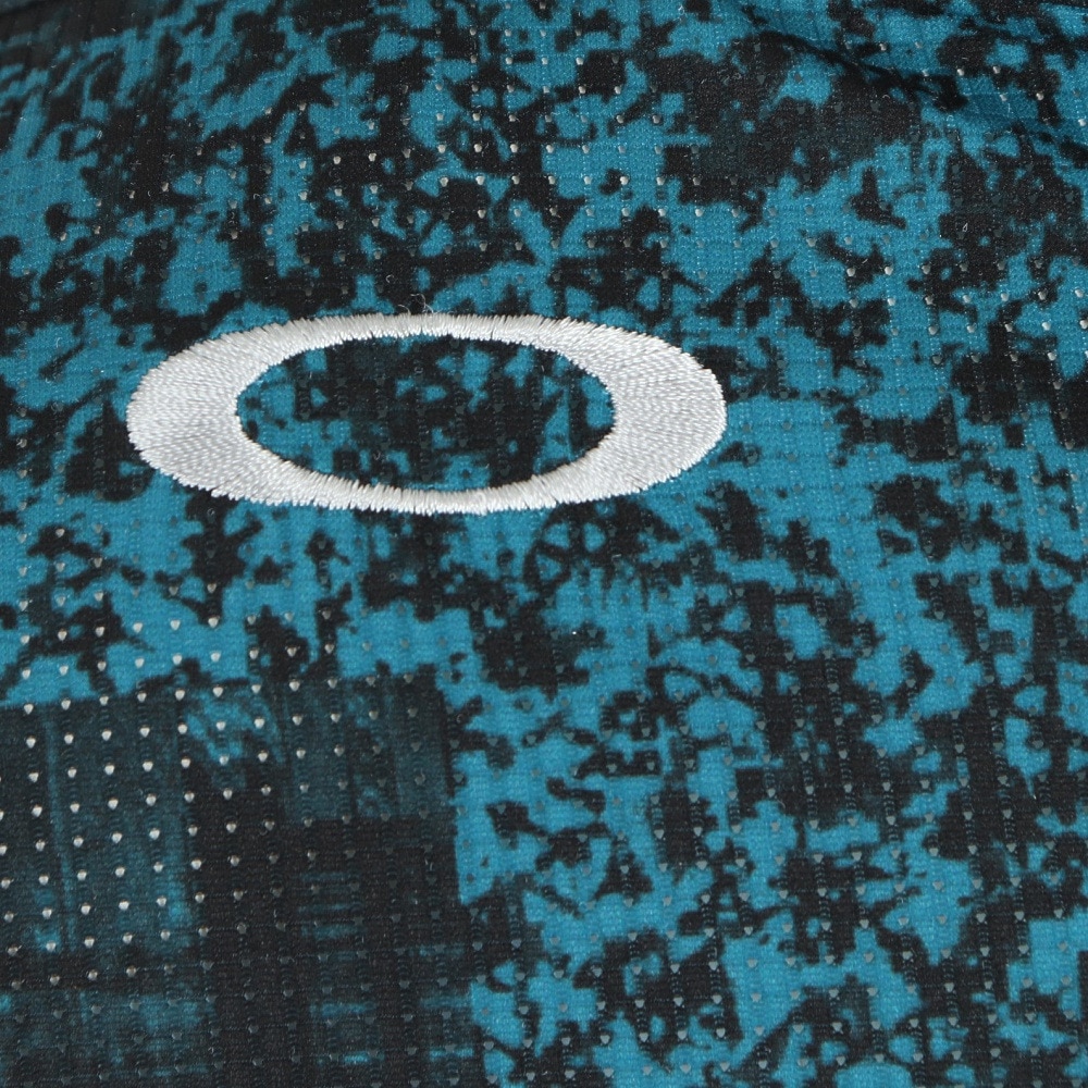 オークリー（OAKLEY）（メンズ）ゴルフウェア 吸汗 速乾 接触冷感 半袖 アイシー ブレス デジタル モック FOA405139-00G