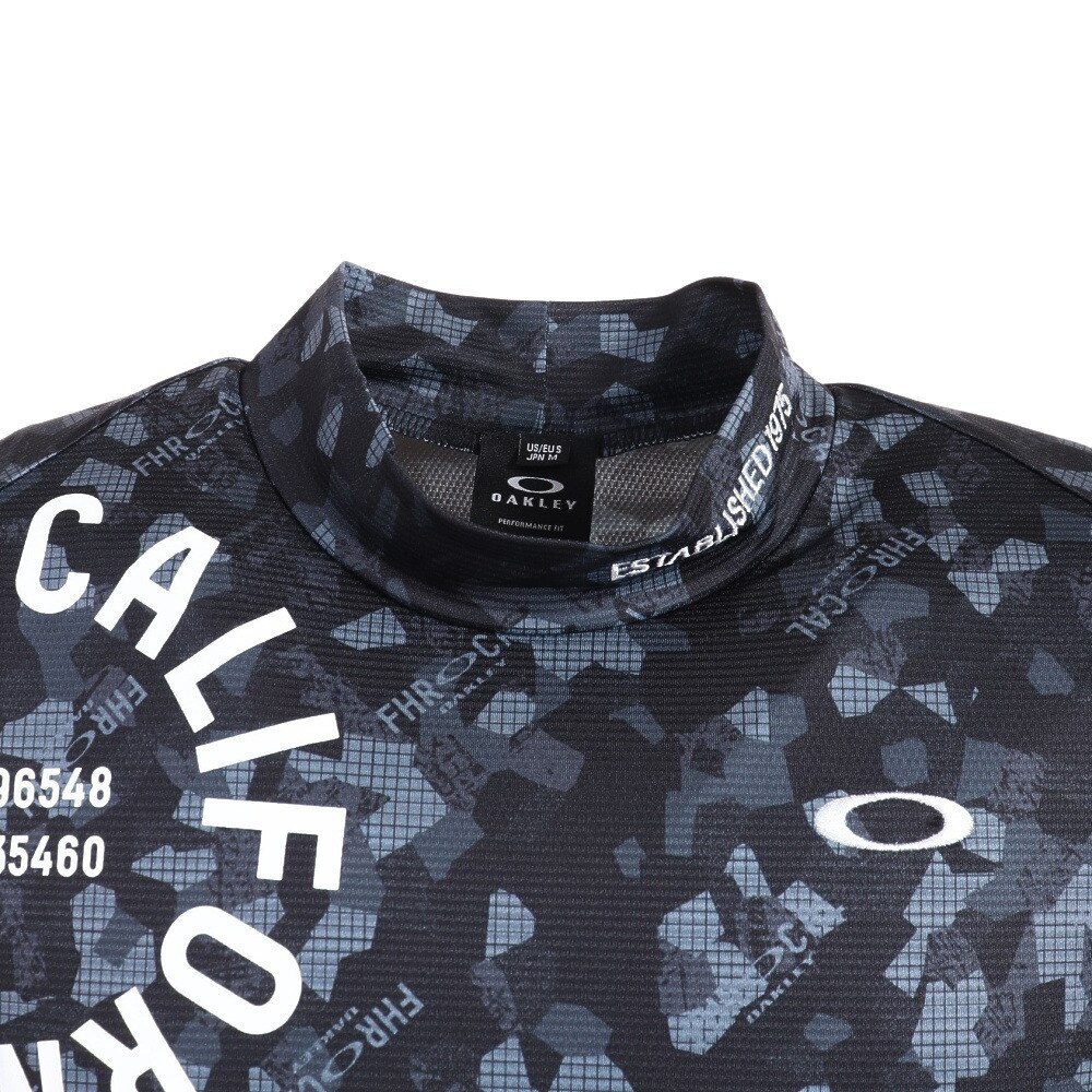 オークリー（OAKLEY）（メンズ）ゴルフウェア モックネック ゴルフ 半袖 メンズ Reliable Mock Shirt 2.0 FOA405153-00G