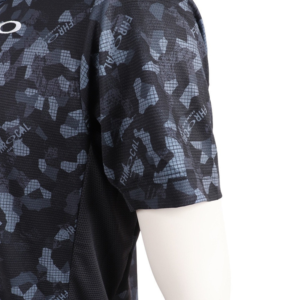 オークリー（OAKLEY）（メンズ）ゴルフウェア モックネック ゴルフ 半袖 メンズ Reliable Mock Shirt 2.0 FOA405153-00G