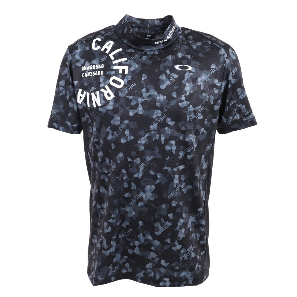 オークリー（OAKLEY）（メンズ）ゴルフウェア モックネック ゴルフ 半袖 メンズ Reliable Mock Shirt 2.0 FOA405153-00G