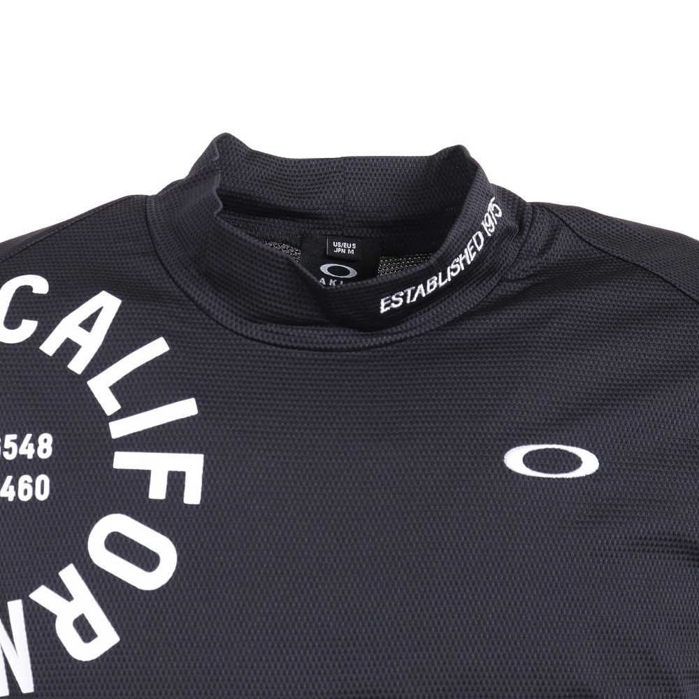 オークリー（OAKLEY）（メンズ）ゴルフウェア モックネック ゴルフ 半袖 メンズ Reliable Mock Shirt 2.0 FOA405153-02E