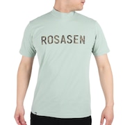 ROSASEN（メンズ）ゴルフウェア 半袖 メンズ ソロナ天竺半袖モックネックシャツ 044-28242-023