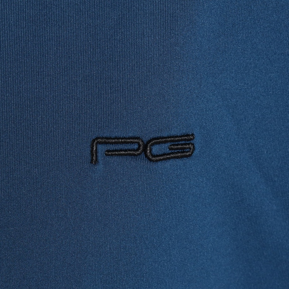 パフォーマンスギア（PG）（メンズ）ゴルフウェア 吸汗 速乾 接触冷感 半袖 メンズ モックネックシャツ 403PG3SEG0004 NVY