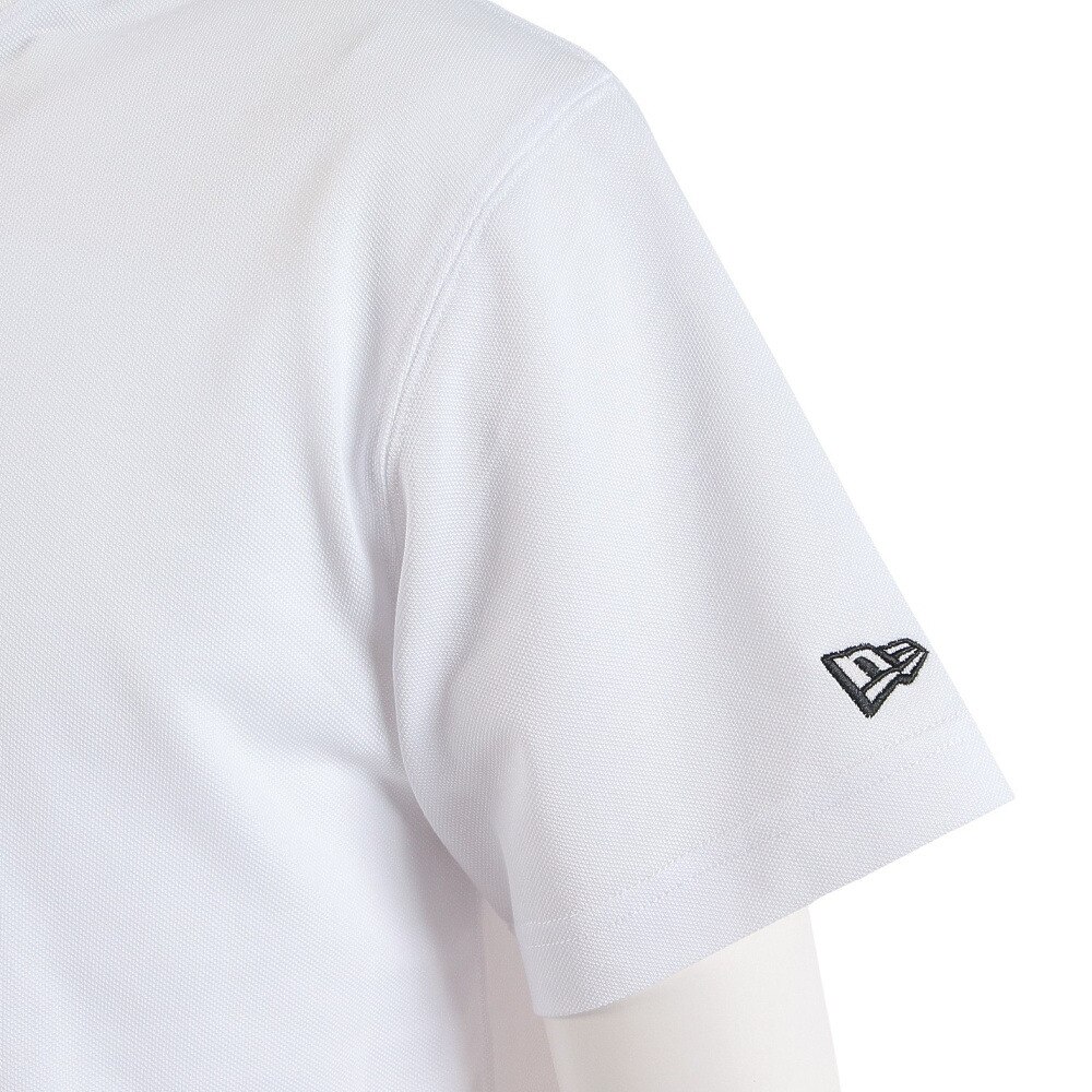 ニューエラ（NEW ERA）（メンズ）ゴルフウェア モックネック ゴルフ 半袖 メンズ ミドルネック Tシャツ 13516910