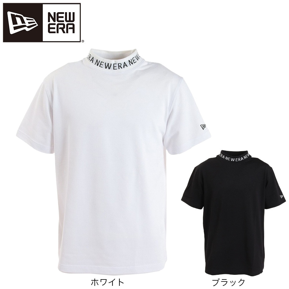 ニューエラ（NEW ERA）（メンズ）ゴルフウェア モックネック ゴルフ 半袖 メンズ ミドルネック Tシャツ 13516910