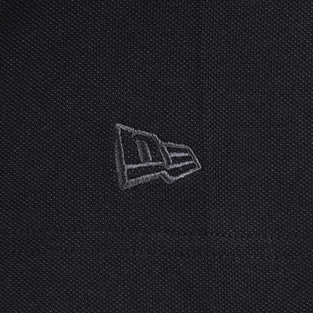 ニューエラ（NEW ERA）（メンズ）ゴルフウェア 吸汗 速乾 ミッドネック 鹿の子 半袖Tシャツ Circle OOTTF サークルロゴ 13516915