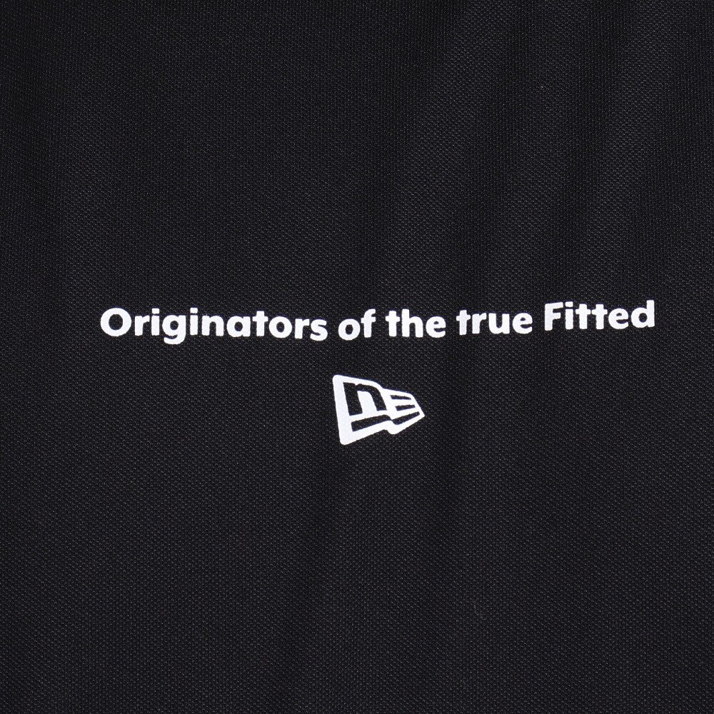 ニューエラ（NEW ERA）（メンズ）ゴルフウェア 吸汗 速乾 ミッドネック 鹿の子 半袖Tシャツ Circle OOTTF サークルロゴ 13516915