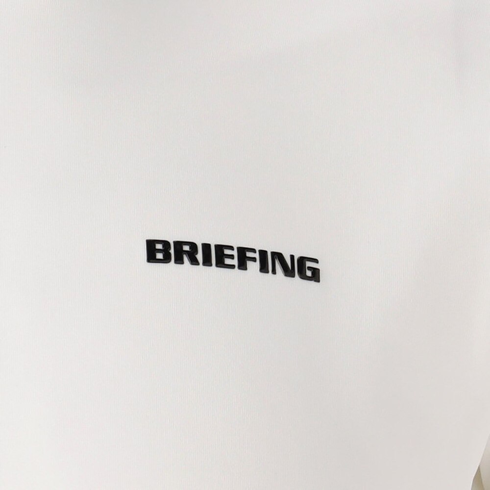 ブリーフィング（BRIEFING）（メンズ）ゴルフウェア 吸水 速乾 モックネック サイドロゴライン 半袖ハイネック BRG231M06-000