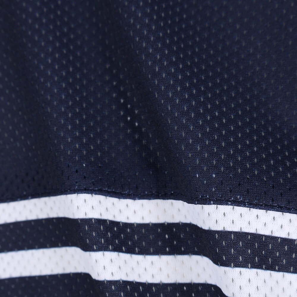 キャロウェイ（CALLAWAY）（メンズ）ゴルフウェア モックネックシャツ 半袖 かざあなメッシュ 吸汗 速乾 ボーダープリントメッシュカノコ C23134107-1120★★★