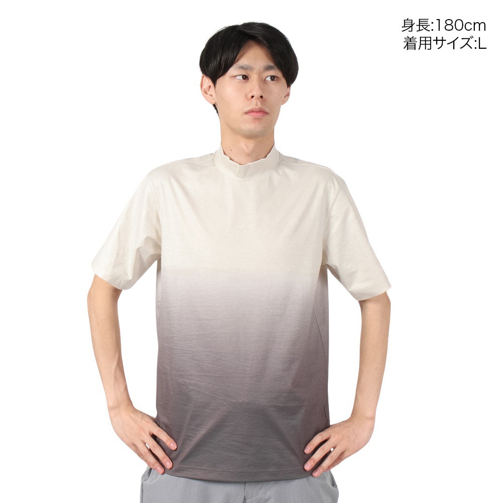 トラヴィスマシュー（Travis Mathew）（メンズ）ゴルフウェア 半袖モックネックシャツ 吸水 速乾 ストレッチ AP TM ST 7AH018 M 2KHK B