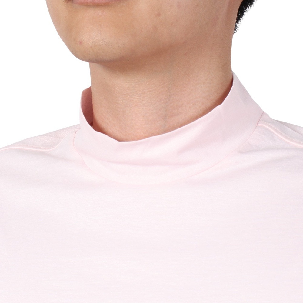トラヴィスマシュー（Travis Mathew）（メンズ）ゴルフウェア 半袖モックネックシャツ 吸水 速乾 ストレッチ AP TM ST 7AH018 M 6PNK 23SS B