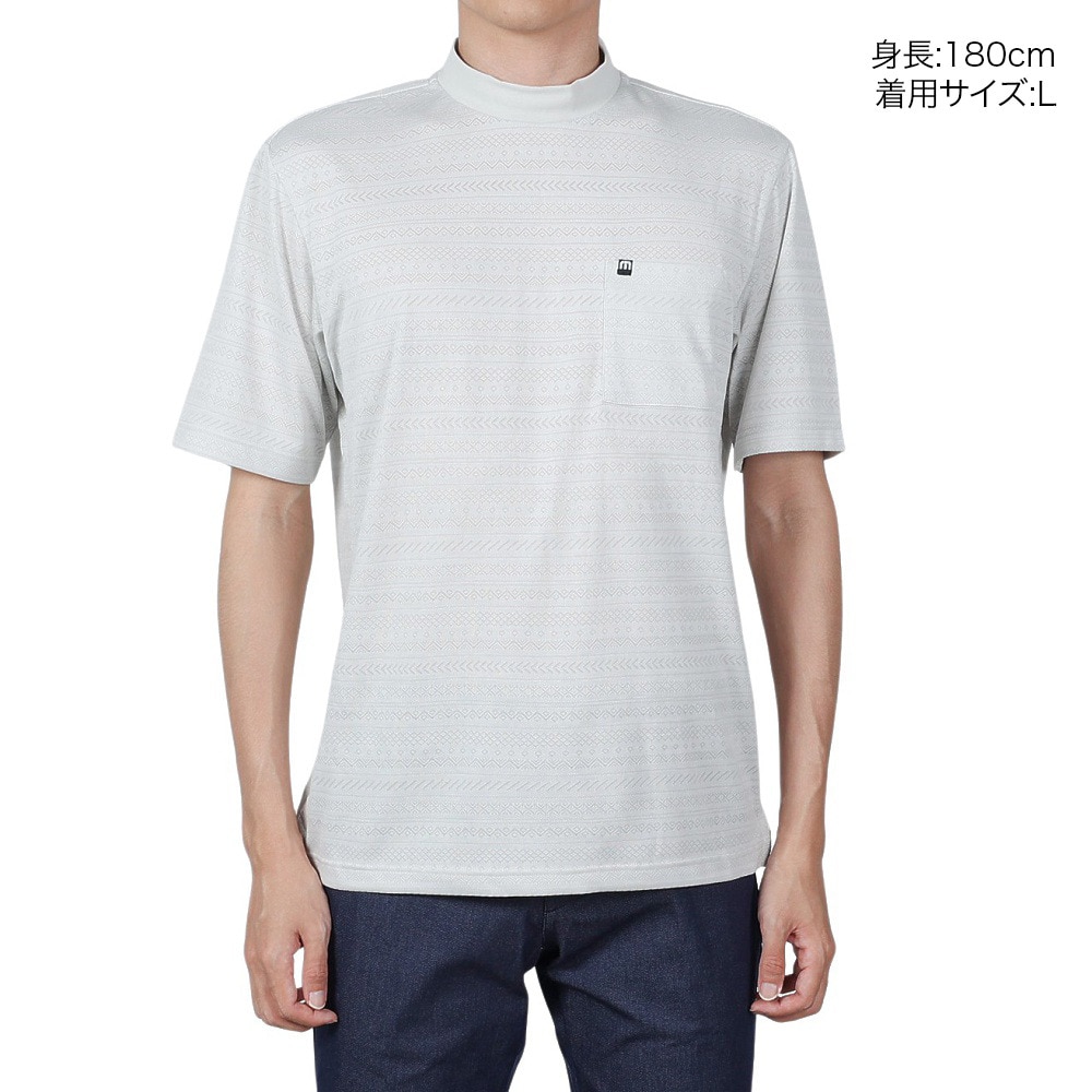 トラヴィスマシュー（Travis Mathew）（メンズ）ゴルフウェア 半袖モックネック AP TM ST 7AH028 M 1WHT 23SS B