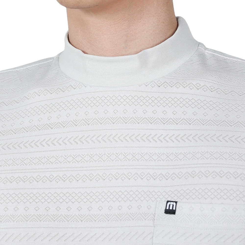 トラヴィスマシュー（Travis Mathew）（メンズ）ゴルフウェア 半袖モックネック AP TM ST 7AH028 M 1WHT 23SS B