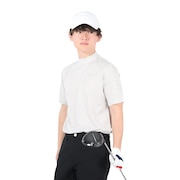 トラヴィスマシュー（Travis Mathew）（メンズ）ゴルフウェア メンズ 半袖シャツ ジャカード モックネック AP TM ST 7AH038 M 1WHT 23SS B