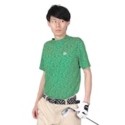 トミーアーマー（Tommy Armour）（メンズ）ゴルフウェア 日本製 モックネック 半袖 シャツ TAES23S030008 GRN