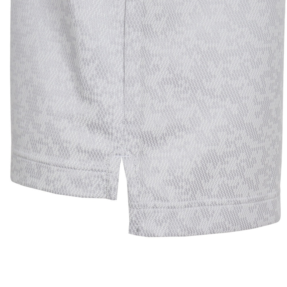 トミーアーマー（Tommy Armour）（メンズ）ゴルフウェア 日本製 モックネック 半袖 シャツ TAES23S030008 GRY