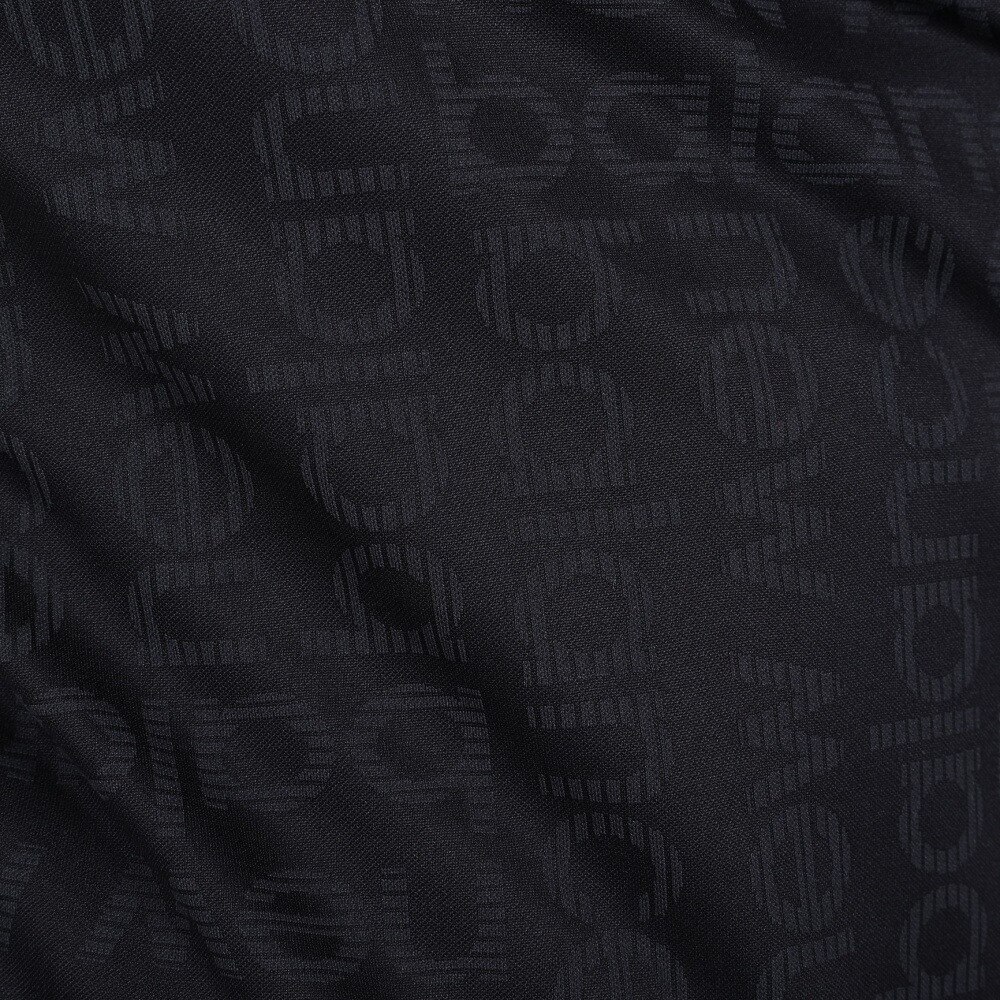 ニューバランス（new balance）（メンズ）ゴルフウェア メンズ ブロックボーダーロゴ 半袖 モックネック プルオーバー 012-3166006-010