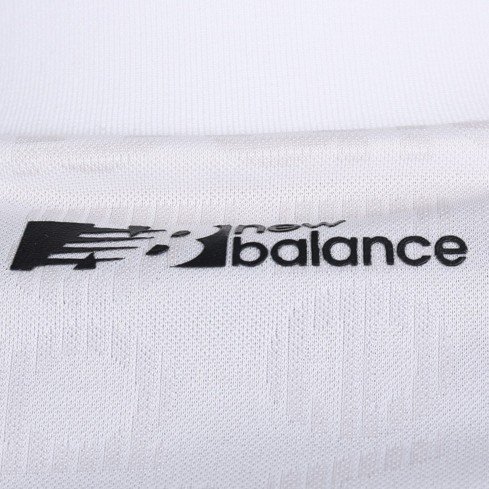 ニューバランス（new balance）（メンズ）ゴルフウェア メンズ ブロックボーダーロゴ 半袖 モックネック プルオーバー 012-3166006-030