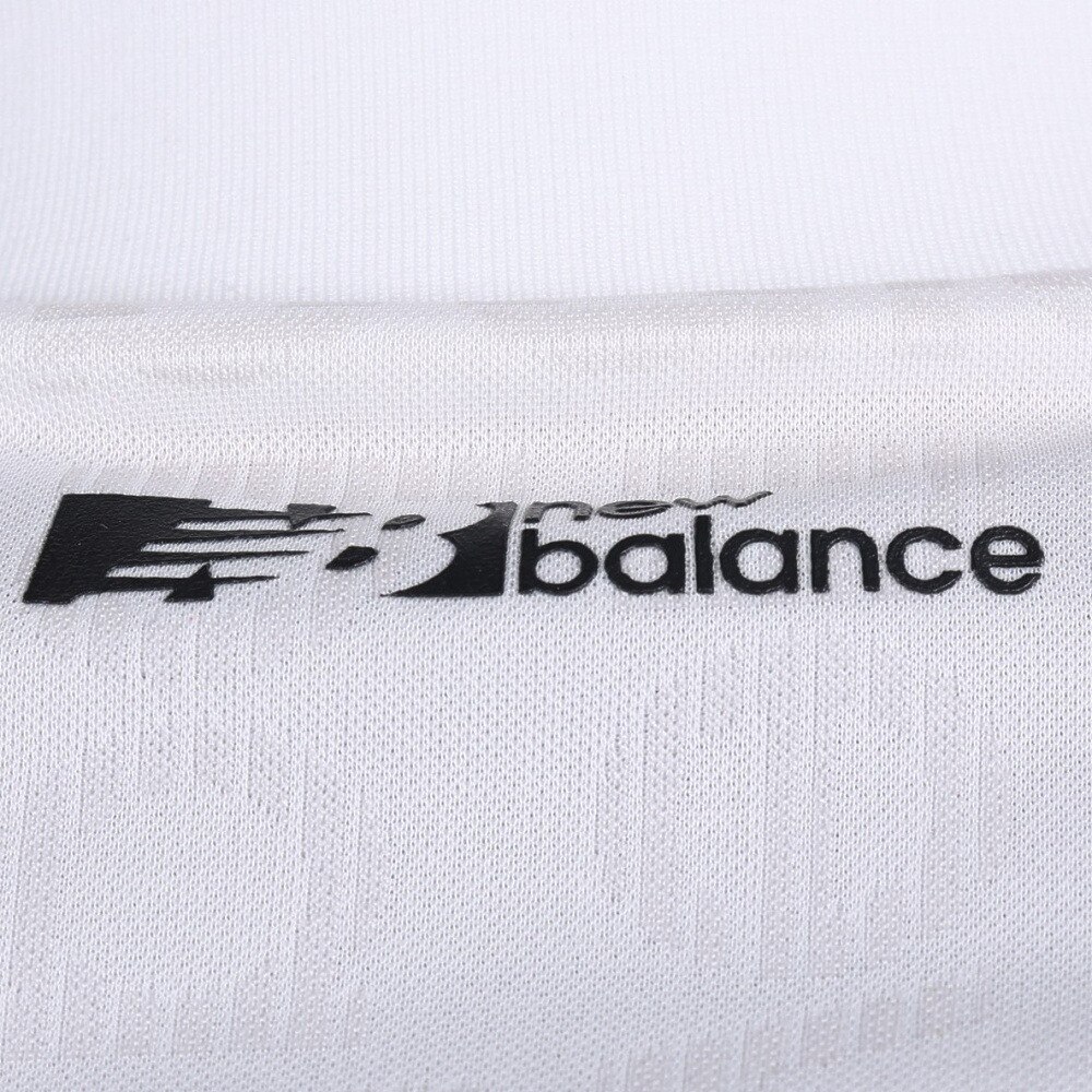 ニューバランス（new balance）（メンズ）ゴルフウェア メンズ ブロックボーダーロゴ 半袖 モックネック プルオーバー 012-3166006-030