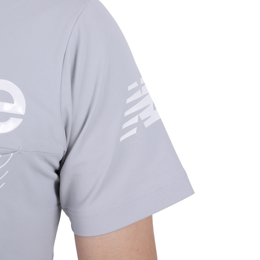 ニューバランス（new balance）（メンズ）ゴルフウェア 半袖 メンズ モックネック プルオーバー 012-3166008-022