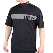 ニューバランス（new balance）（メンズ）ゴルフウェア 半袖 メンズ モックネックプルオーバー 012-3166012-010