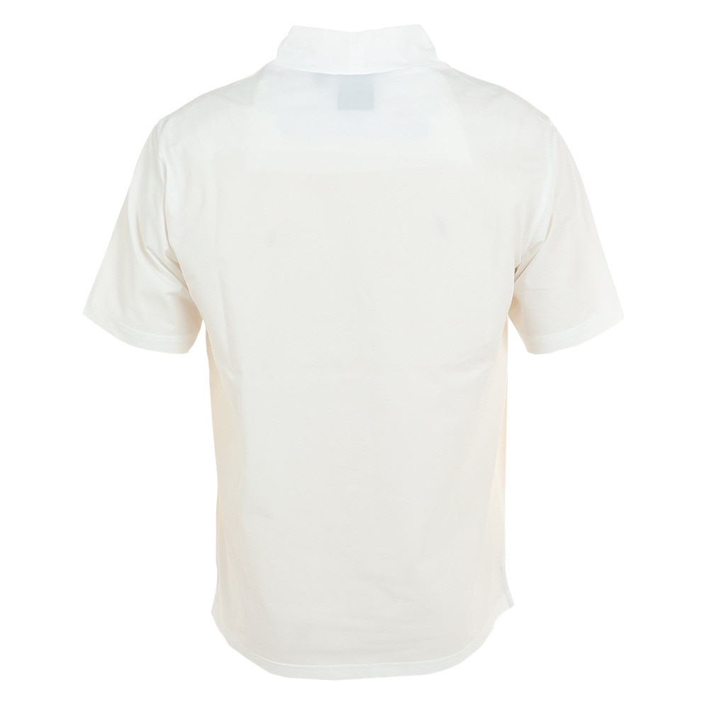 フィドラ（FIDRA）（メンズ）ゴルフウェア モックネック 半袖シャツ FD5PTG10 WHT