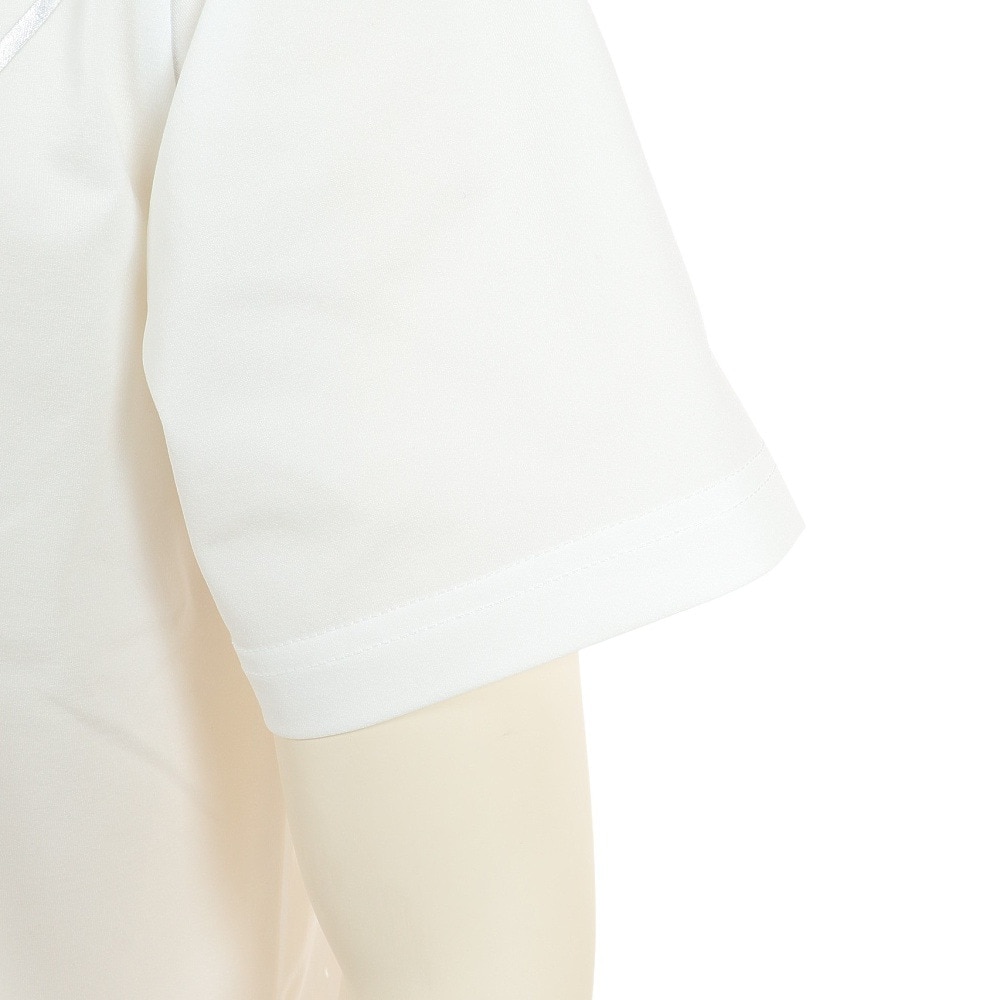 フィドラ（FIDRA）（メンズ）ゴルフウェア モックネック 半袖シャツ FD5PTG10 WHT