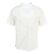 フィドラ（FIDRA）（メンズ）ゴルフウェア モックネック 半袖シャツ FD5PTG10 WHT