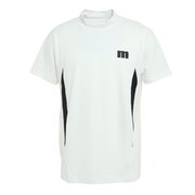 マンシングウエア（MUNSING WEAR）（メンズ）ゴルフウェア 吸汗 速乾 ストレッチ MOTION 3D RENU 鹿の子半袖シャツ MEMVJA01 WH00