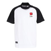マンシングウエア（MUNSING WEAR）（メンズ）ゴルフウェア 吸汗 速乾 ストレッチ 半袖 メンズ リンガーモックネック半袖シャツ MEMVJA07 WH00