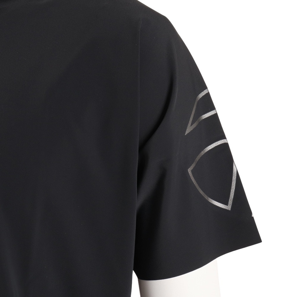 テーラーメイド（TAYLORMADE）（メンズ）ゴルフウェア ストレッチ UV モックネック ゴルフ 半袖 メンズ アシンメトリーS/Sモック  TJ211ーN94985 ゴルフ用品はヴィクトリアゴルフ