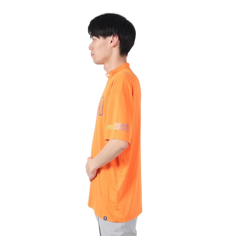 プーマ（PUMA）（メンズ）ゴルフウェア 半袖 ストリート ロゴ モック 624285-02